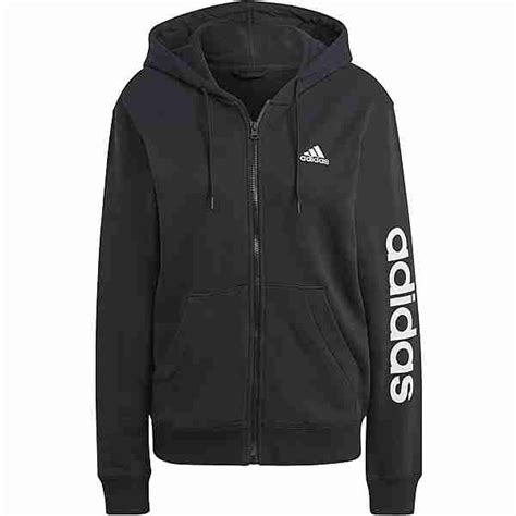 adidas sweatjacke damen schwarz weiß|Top Sweatjacken von Adidas auf SportScheck shoppen.